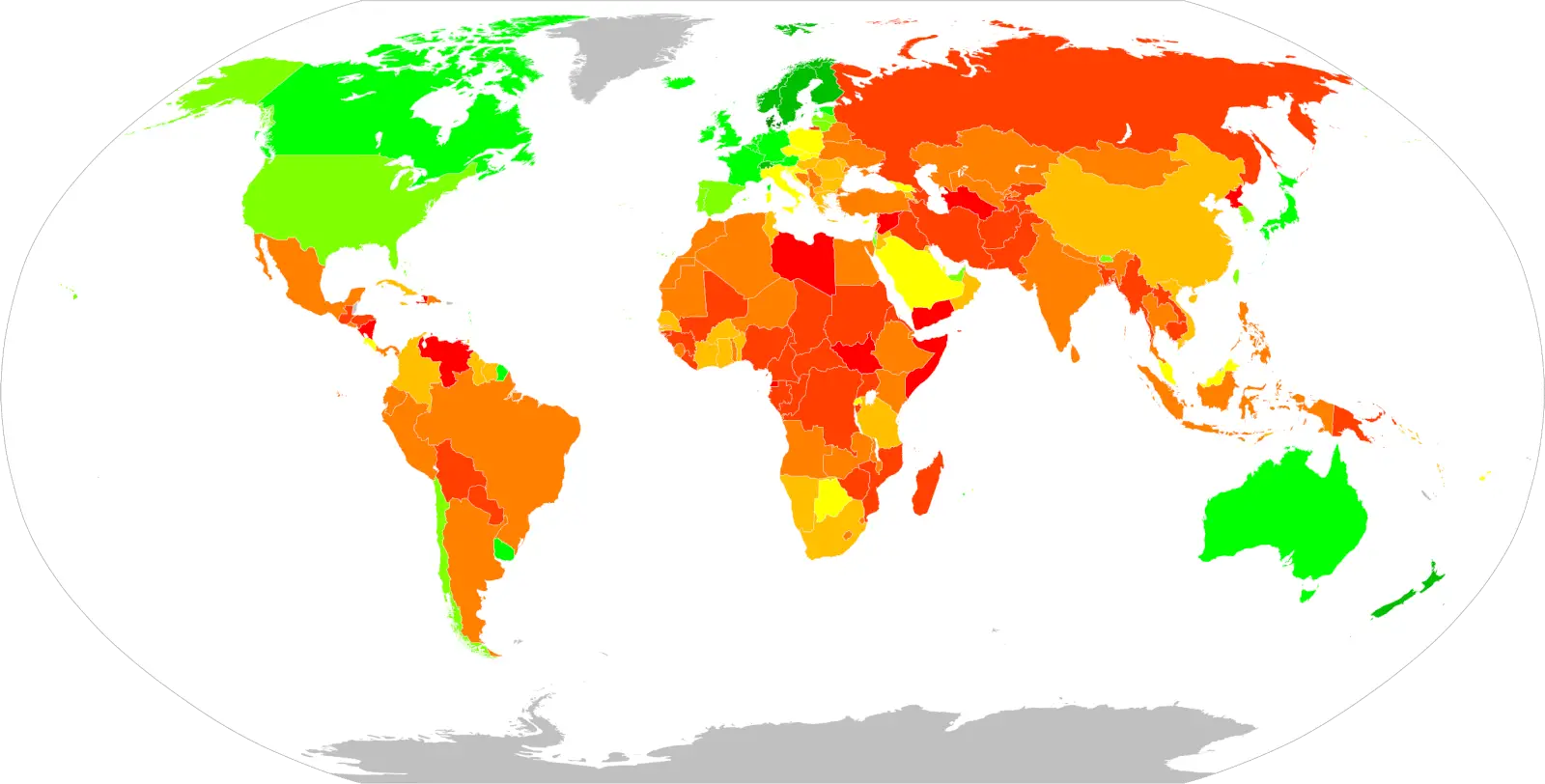 Yolsuzluk Algı Endeksi (CPI): 2023 Raporu ve Türkiye’nin Durumu 2 World Map