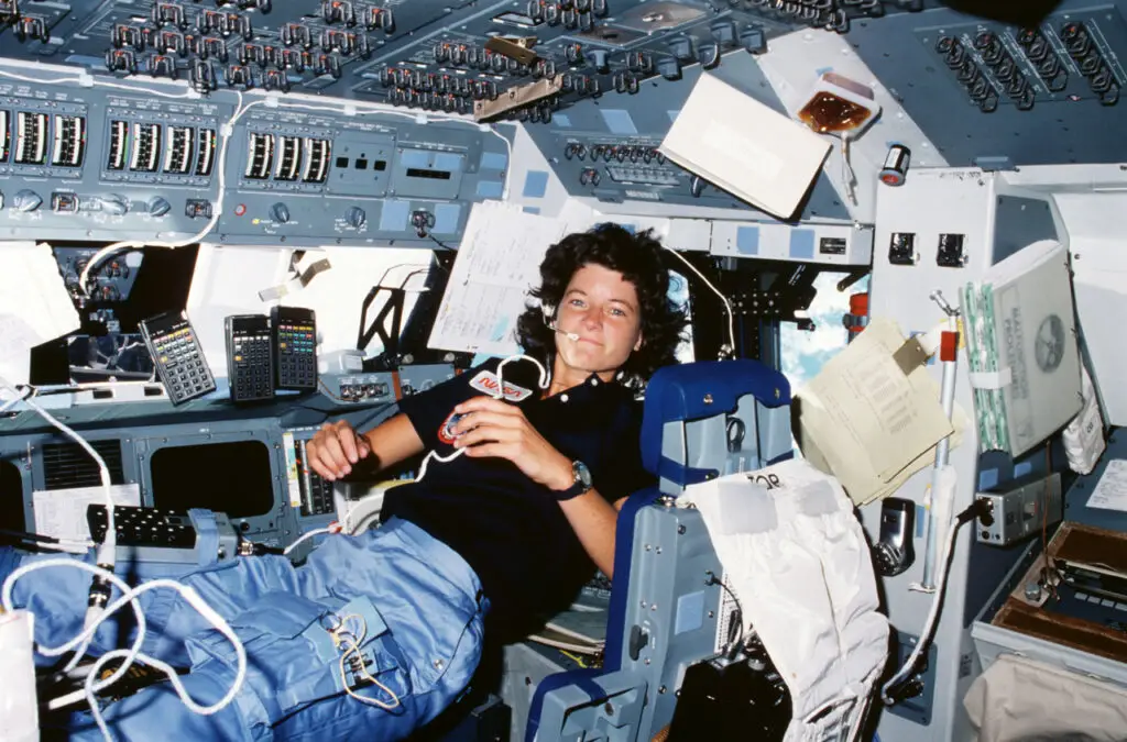 Sally Ride - ABD'li ilk kadın astronot.