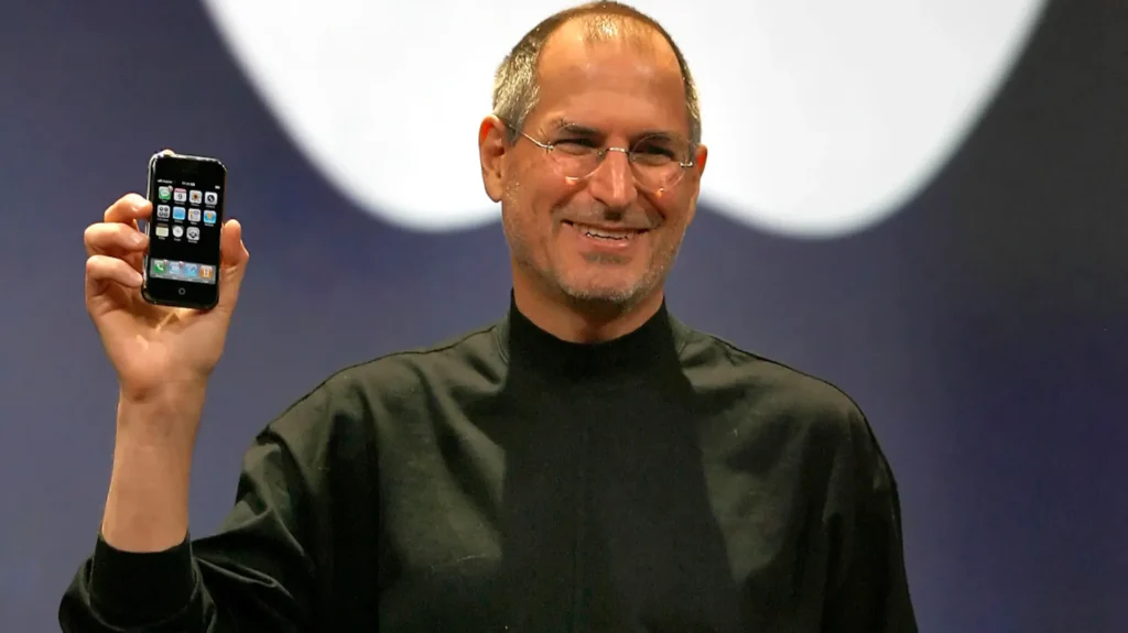 steve jobs og iphone